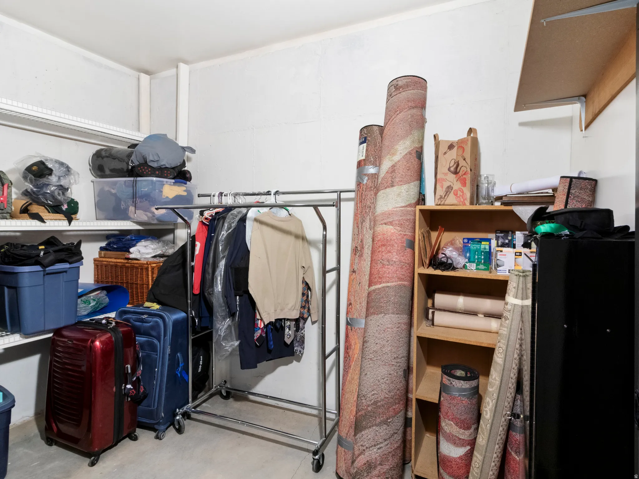 View of storage area