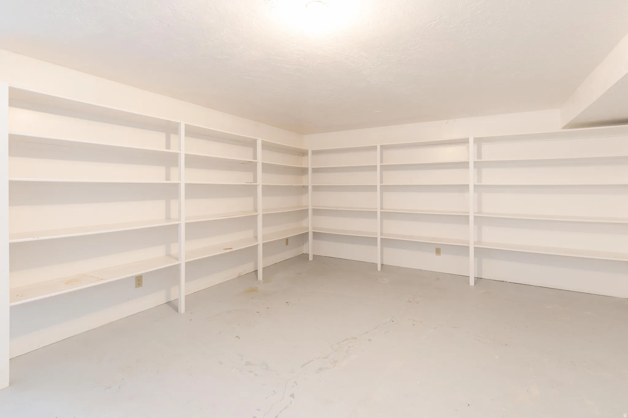 View of storage room