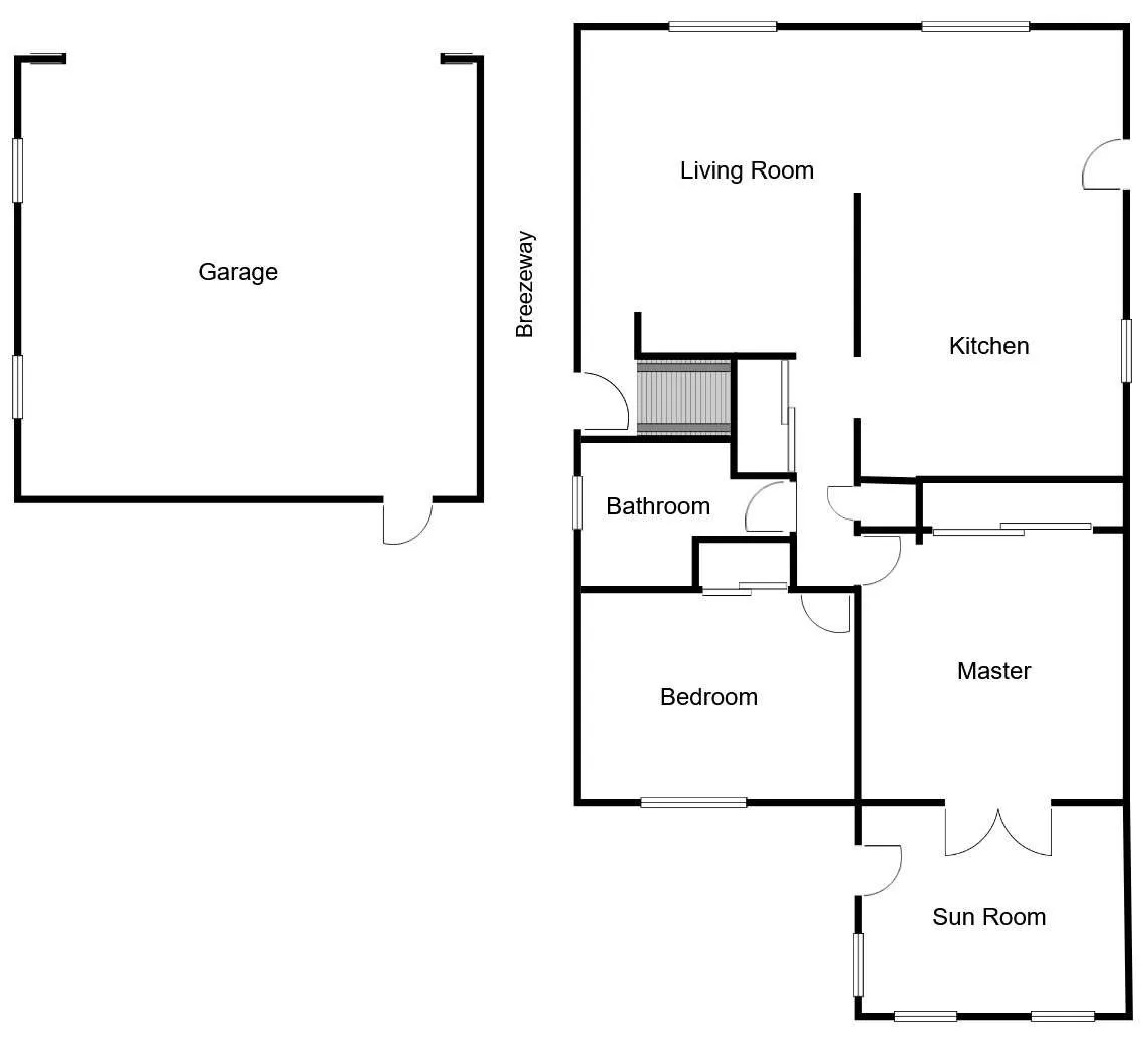 View of room layout