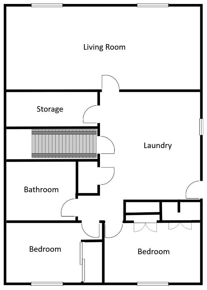 View of home floor plan
