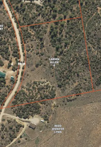 Map / location featuring property boundaries highlighted
