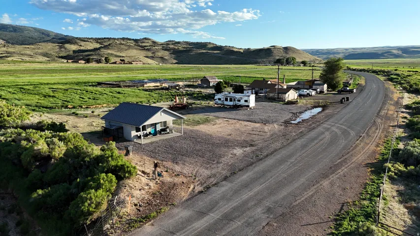 View of rural area featuring a mountain backdrop