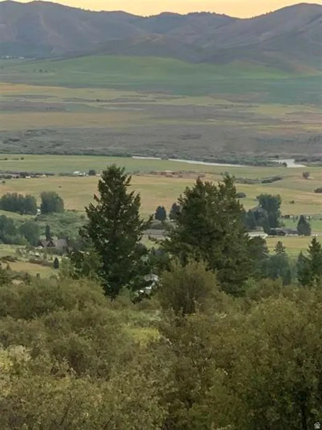 View of mountain background