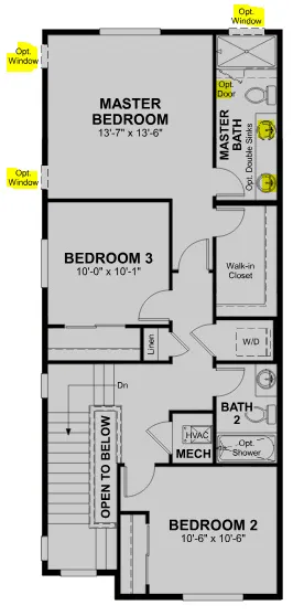 View of floor plan / room layout