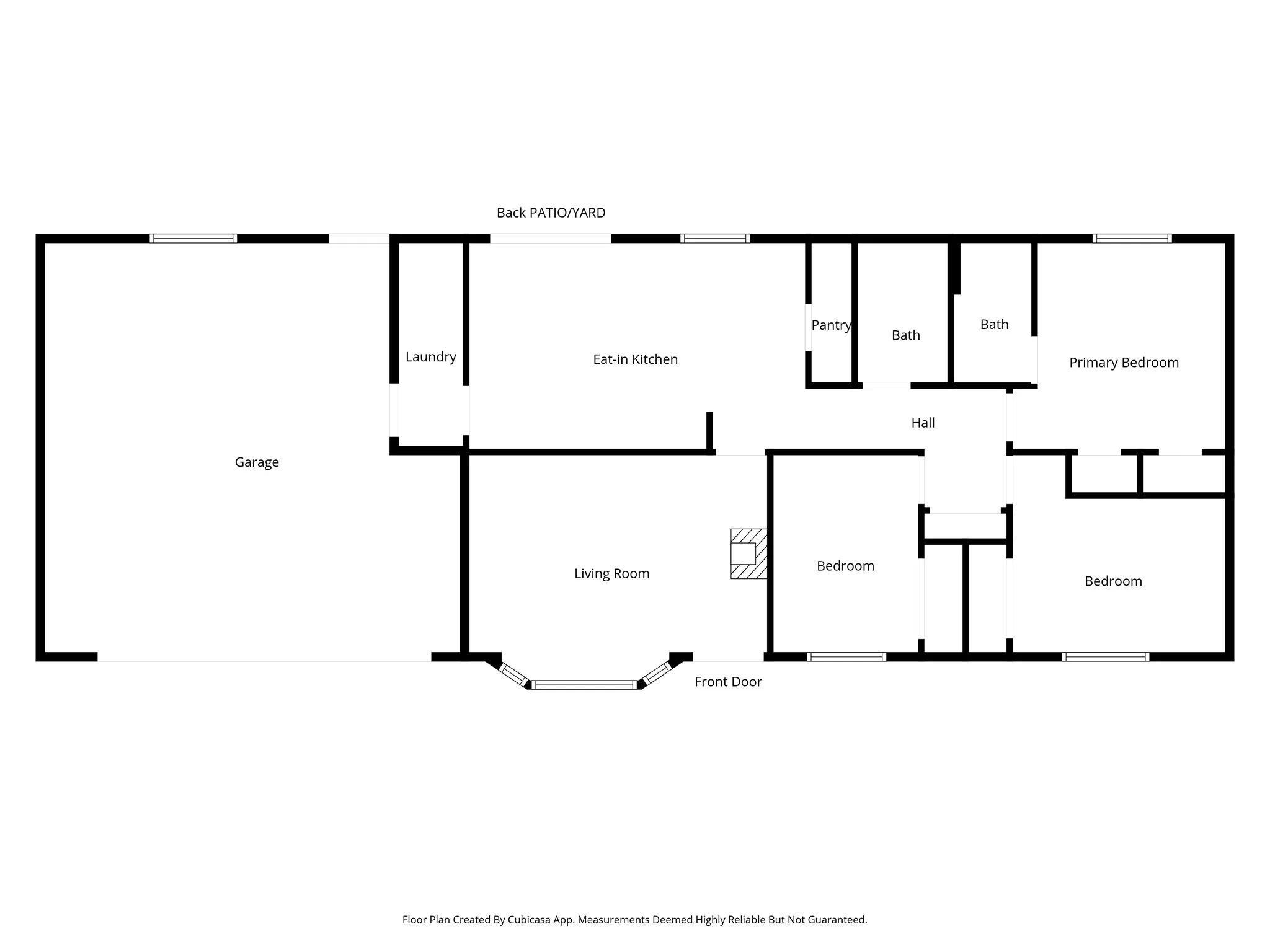 View of floor plan / room layout