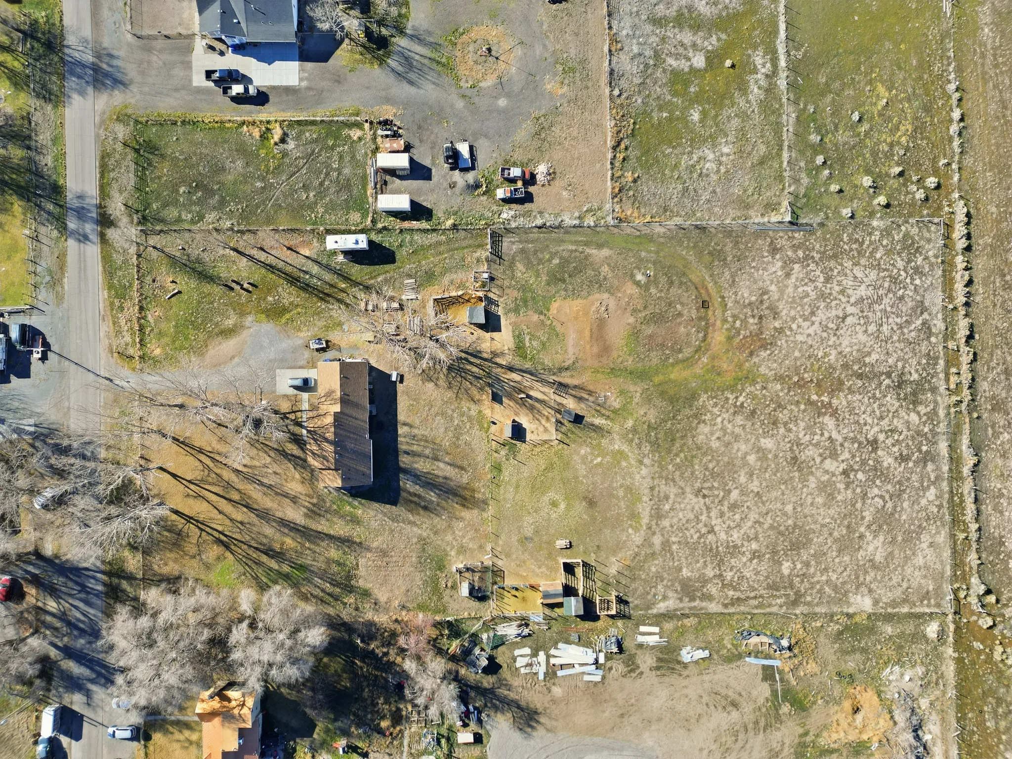 Aerial view of property's location