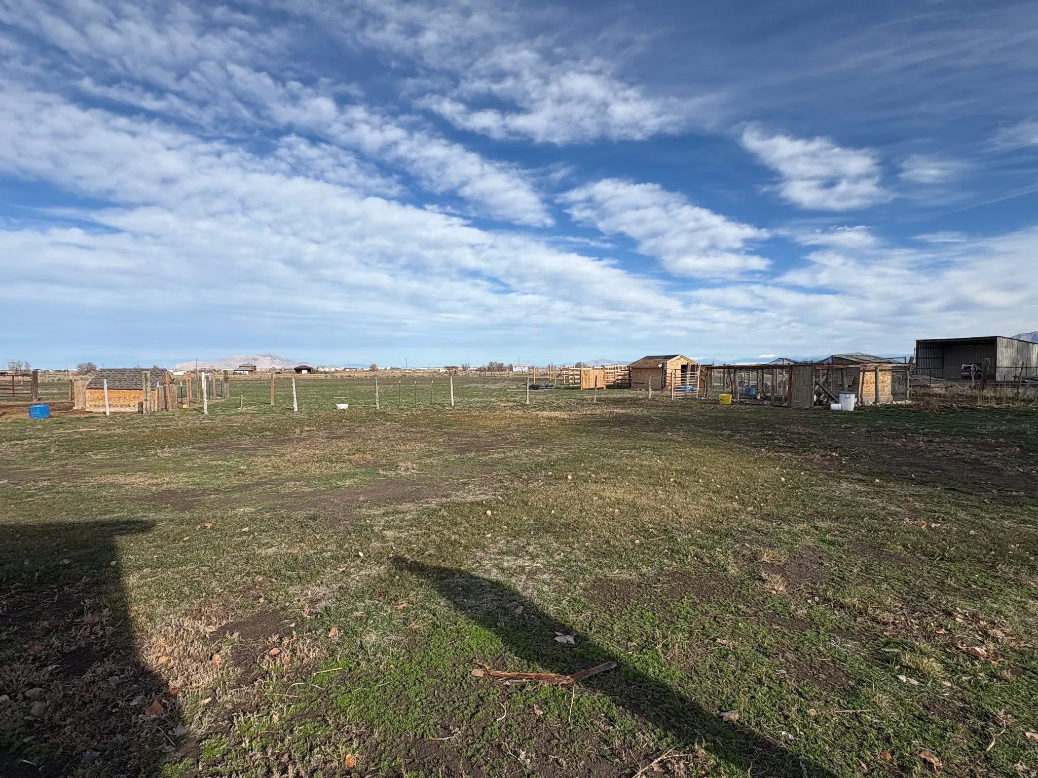 View of yard featuring a view of countryside