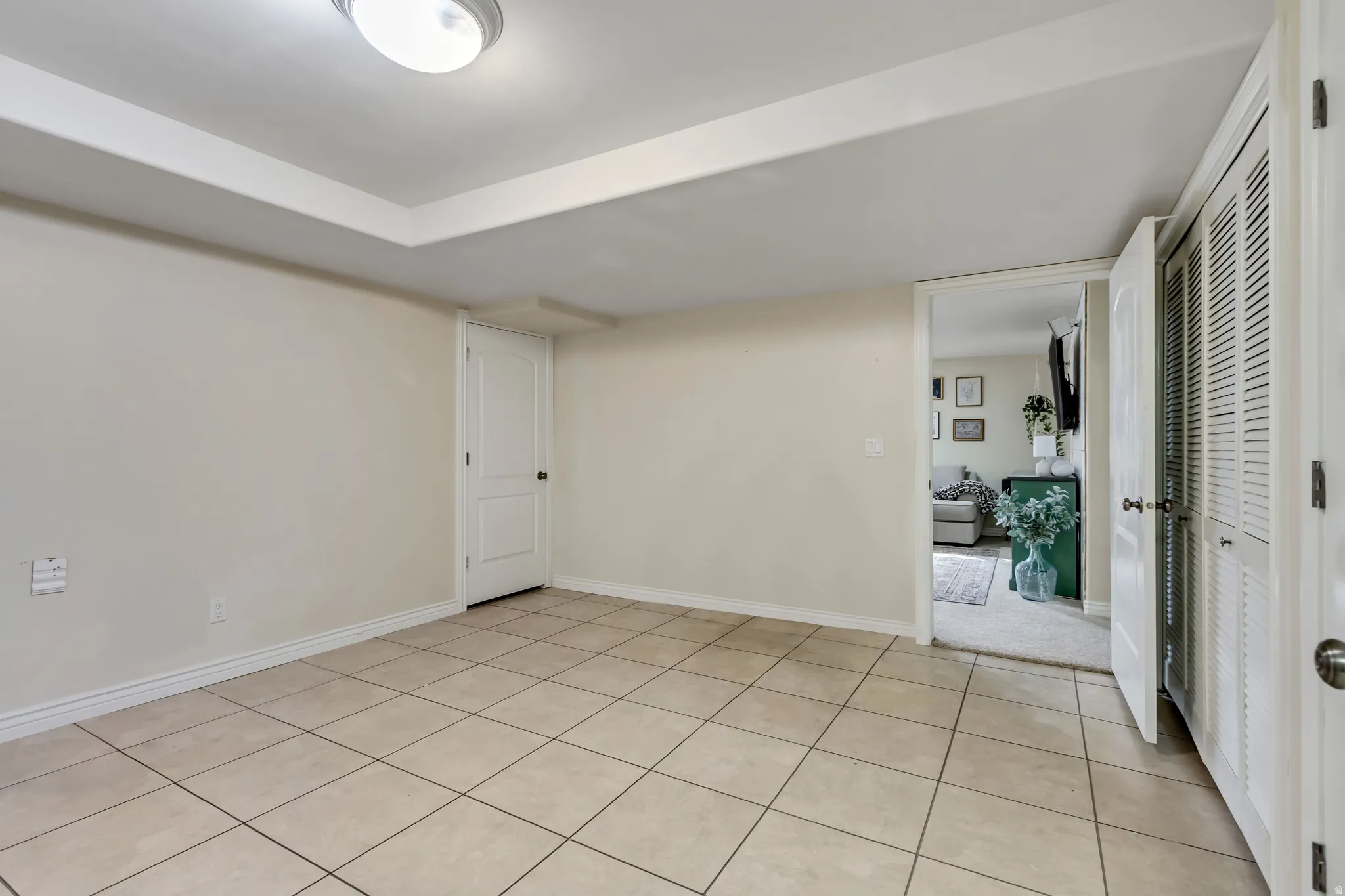 Storage or option for future kitchen for ADU