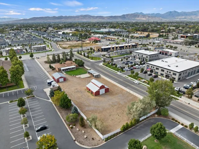 Drone / aerial view of mountains