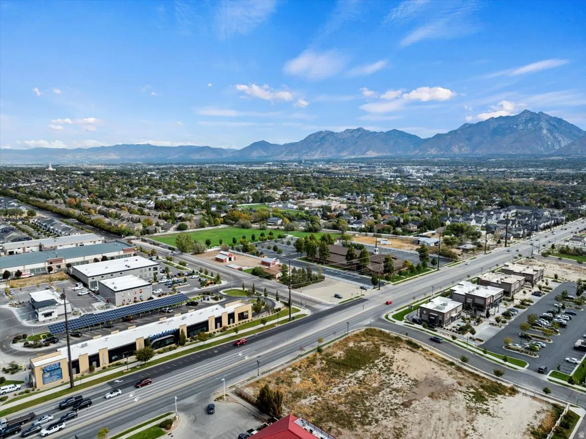 Drone / aerial view of mountains