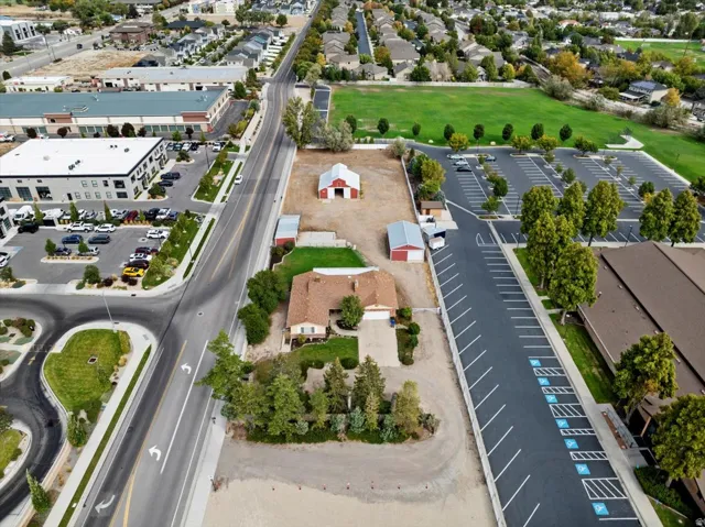 Aerial overview of property's location