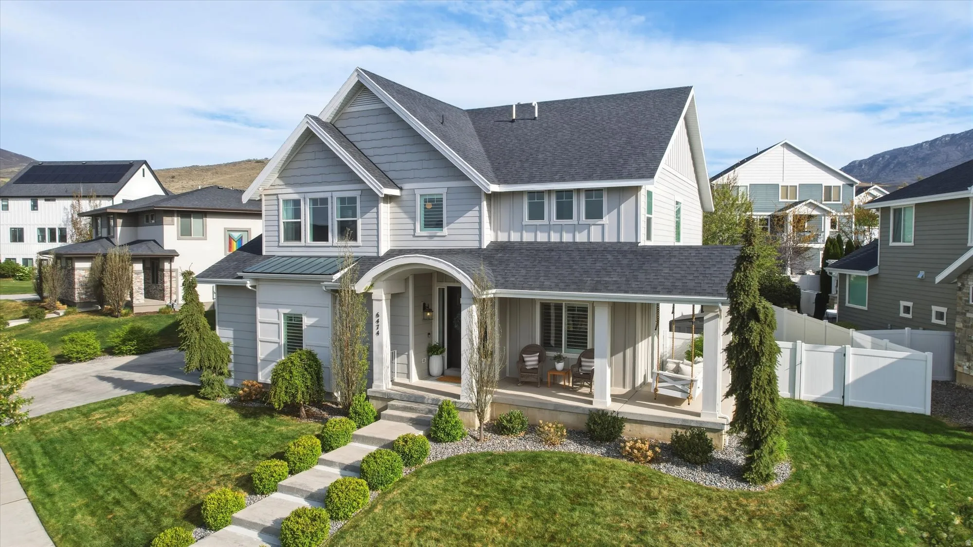 What a beautiful home with great curb appeal!