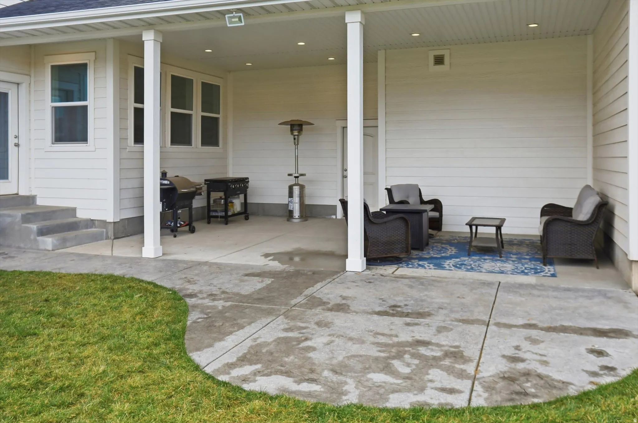 View of patio / terrace featuring grilling area