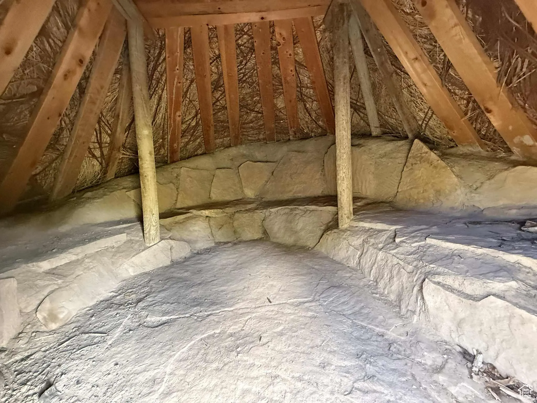 View of attic