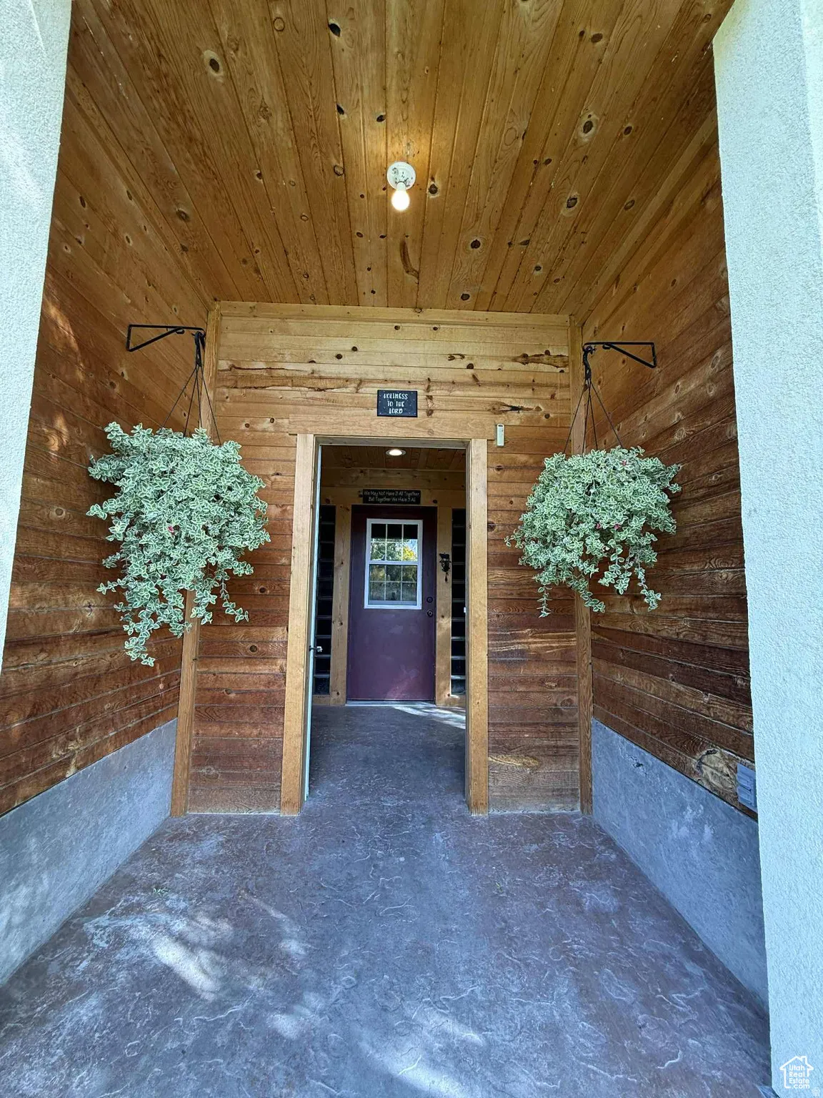 Entrance to property