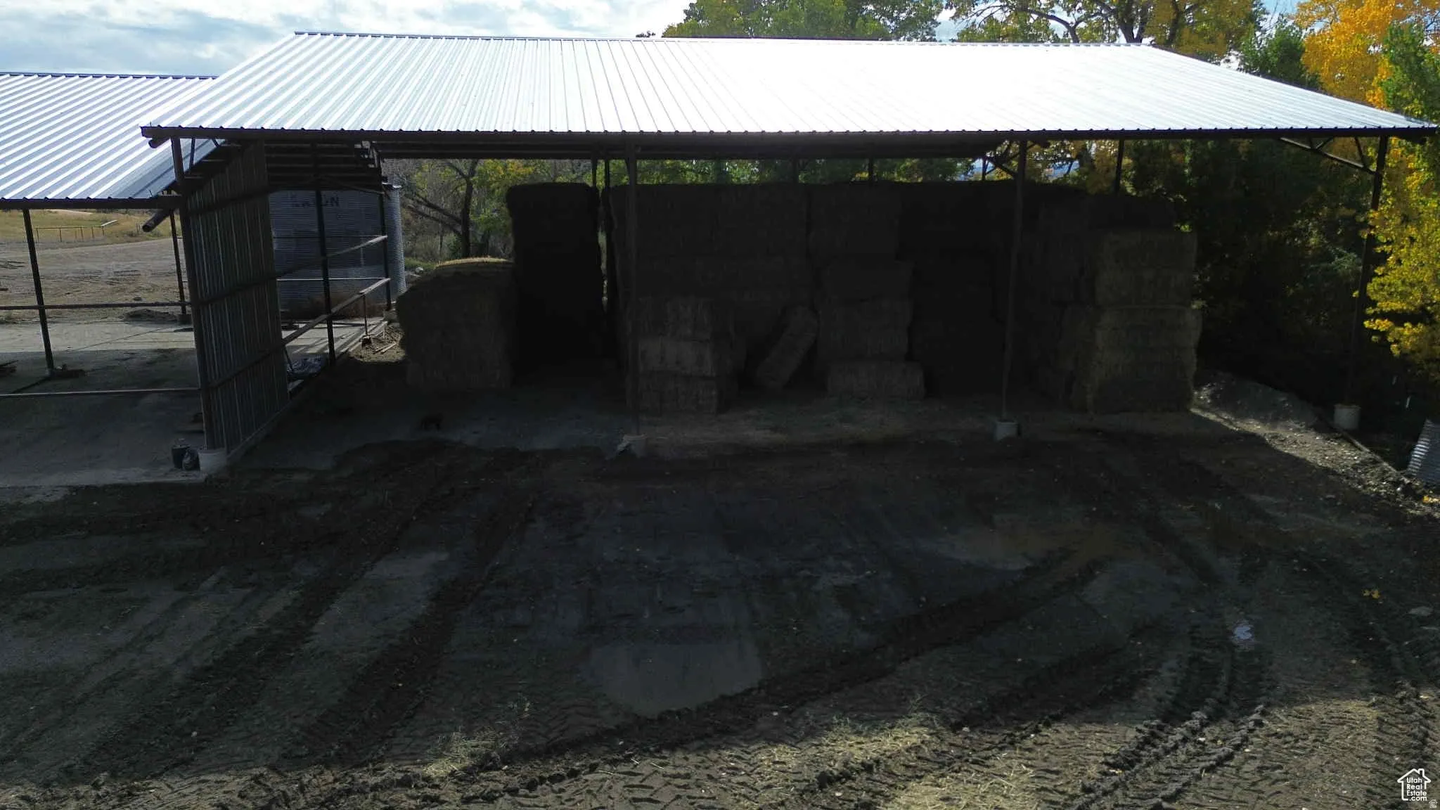 View of vehicle parking