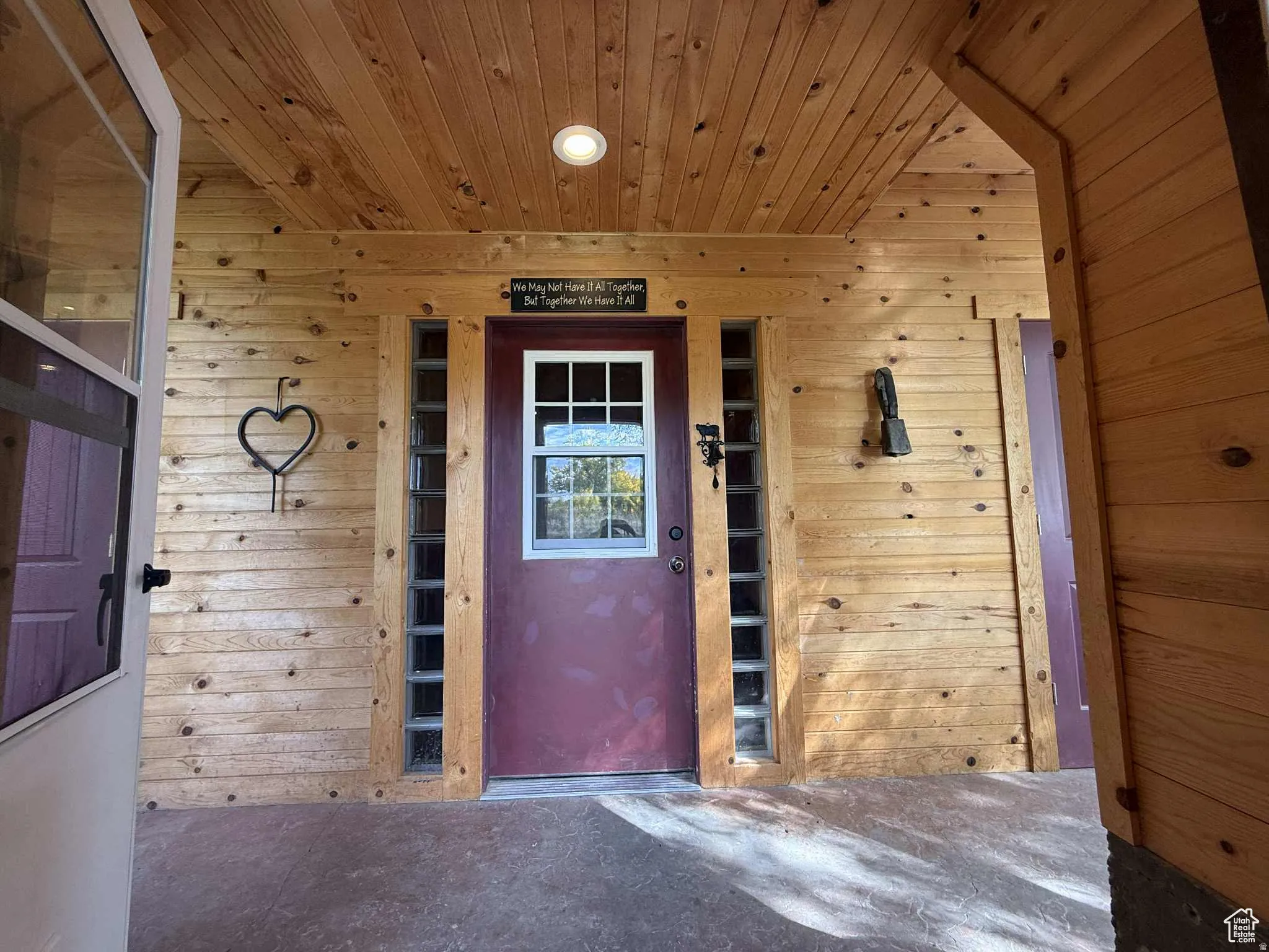 Entrance to property