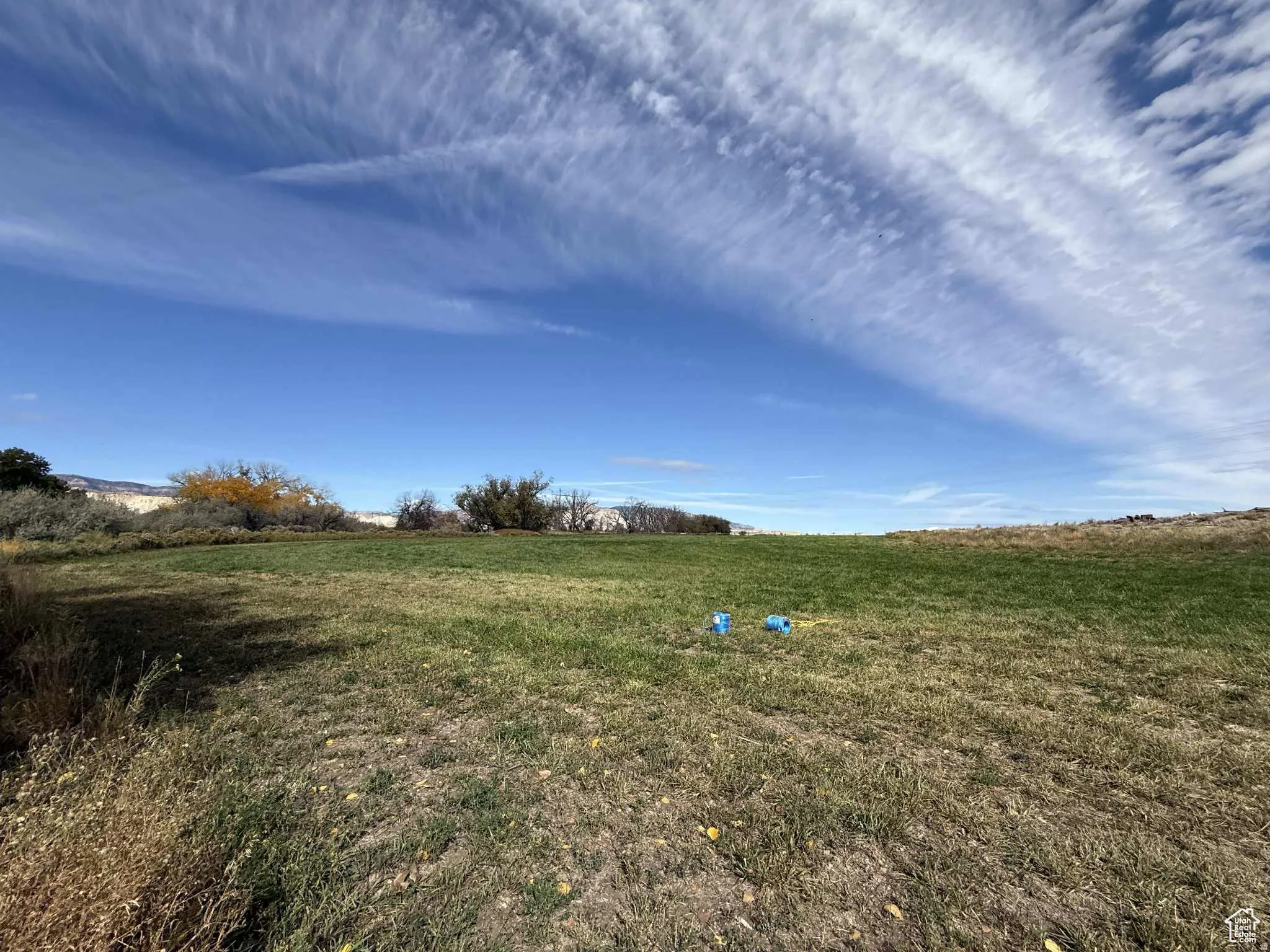 View of grassy yard featuring a view of rural / pastoral area