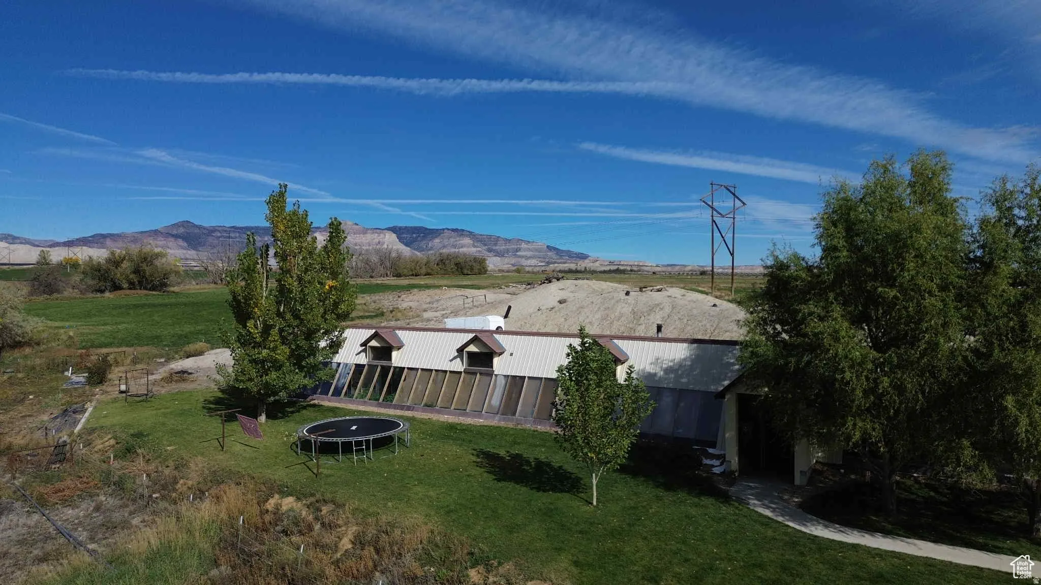 View of mountain backdrop