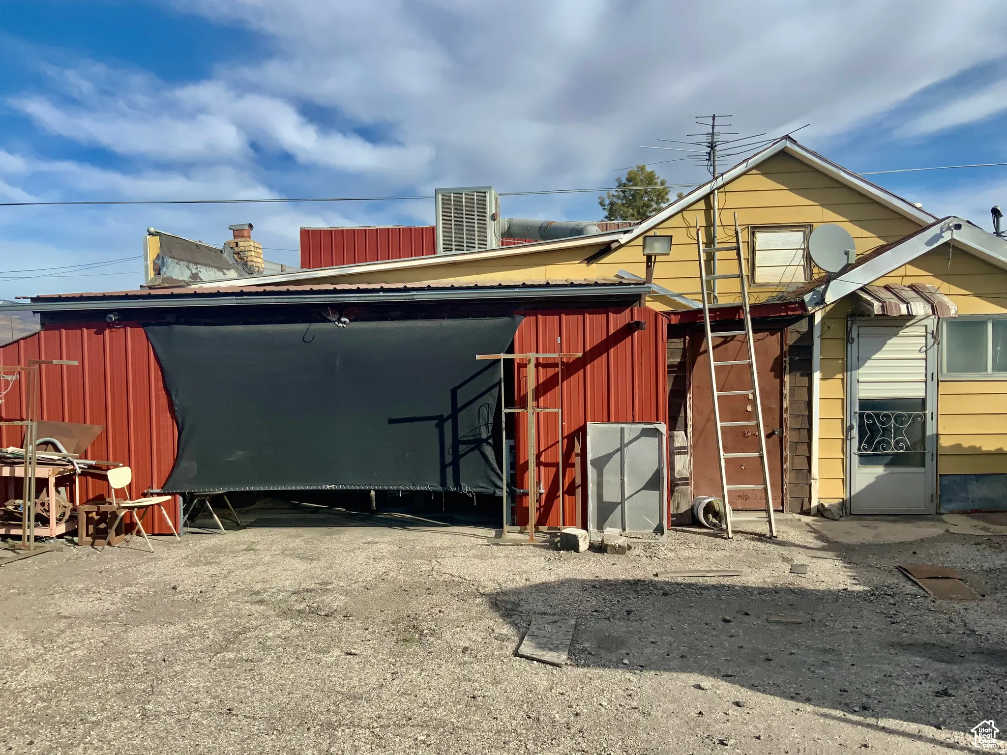 View of outdoor structure