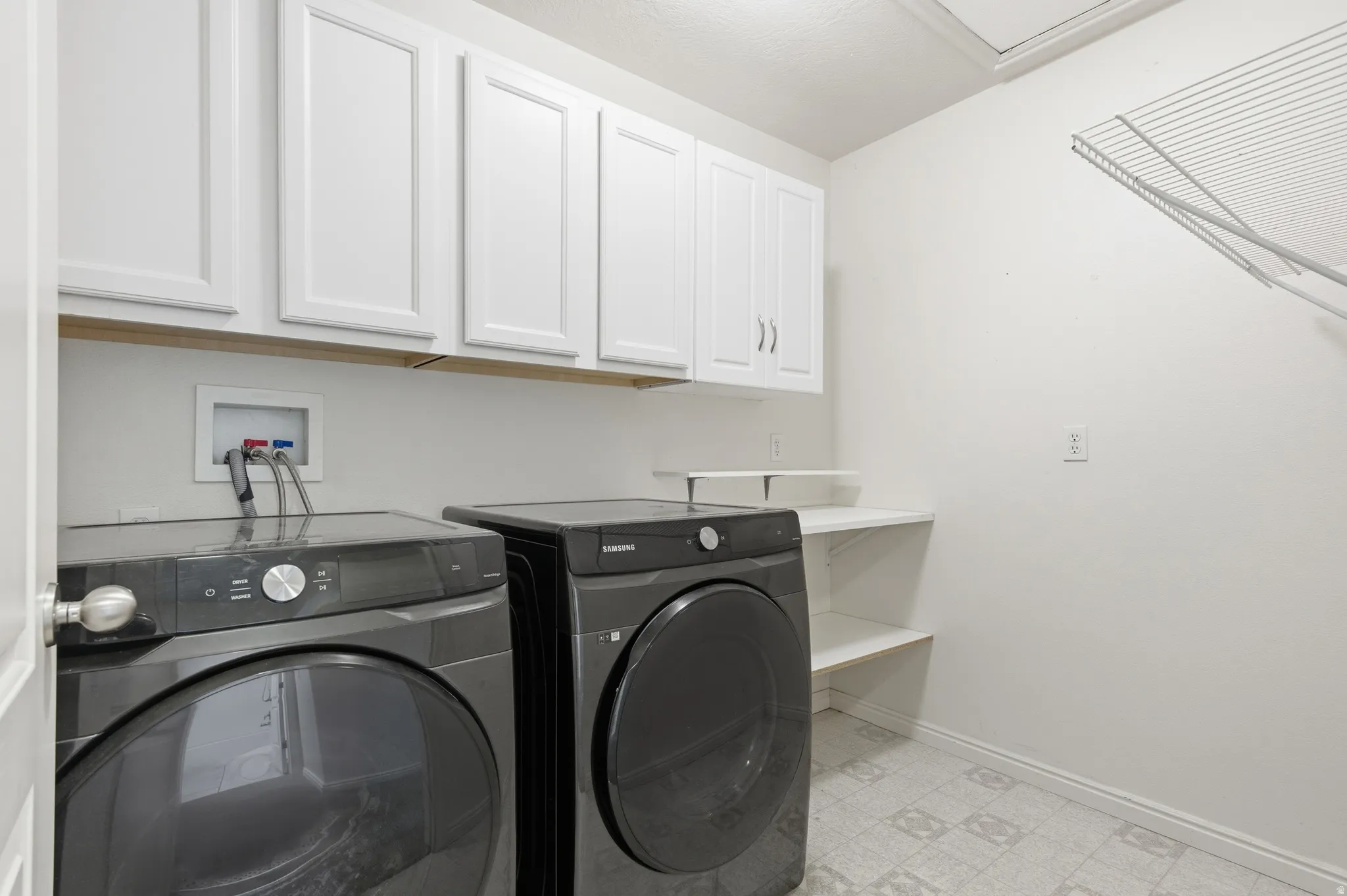 Washer and dryer included!