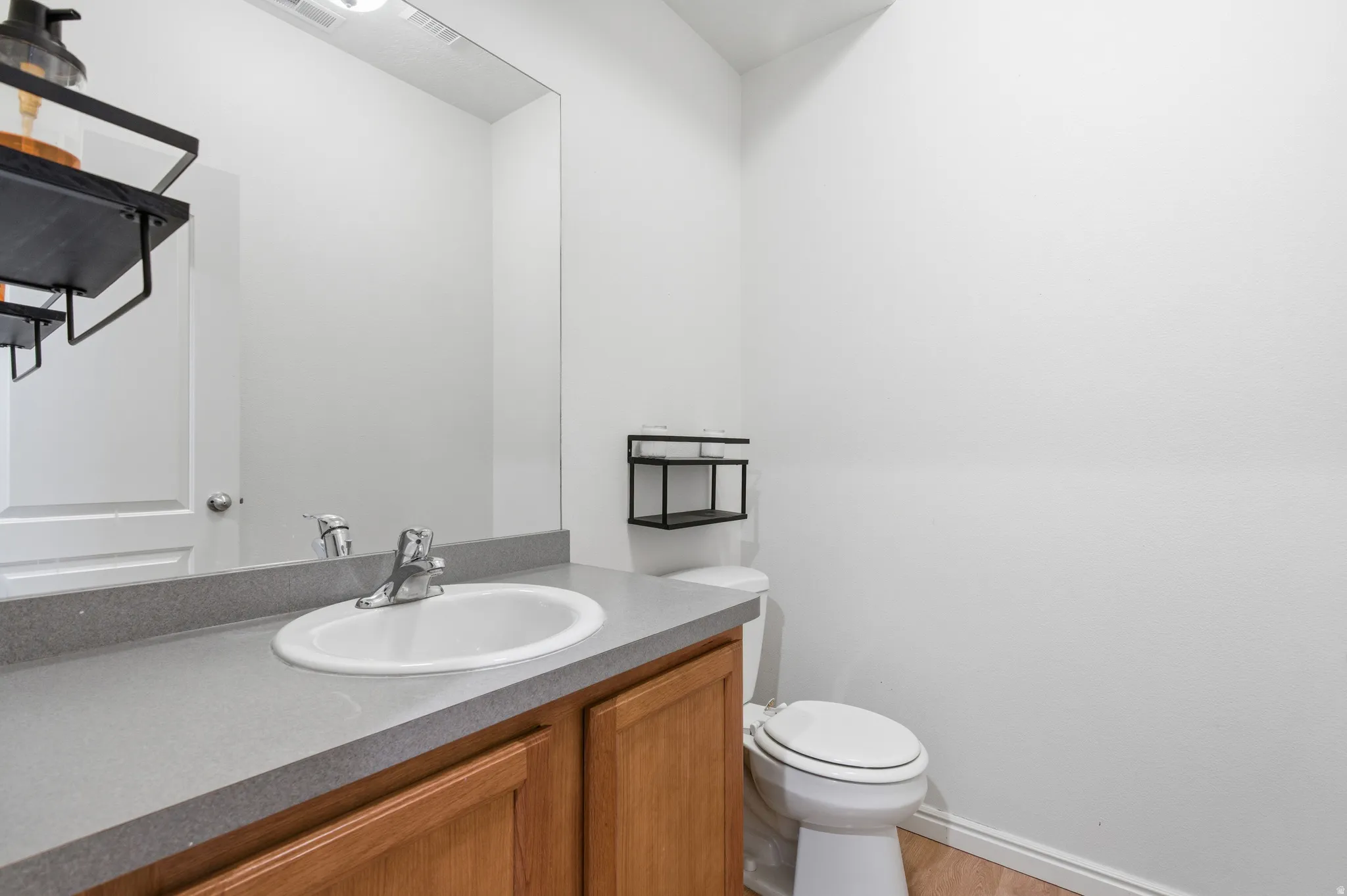 Half bath on the main floor