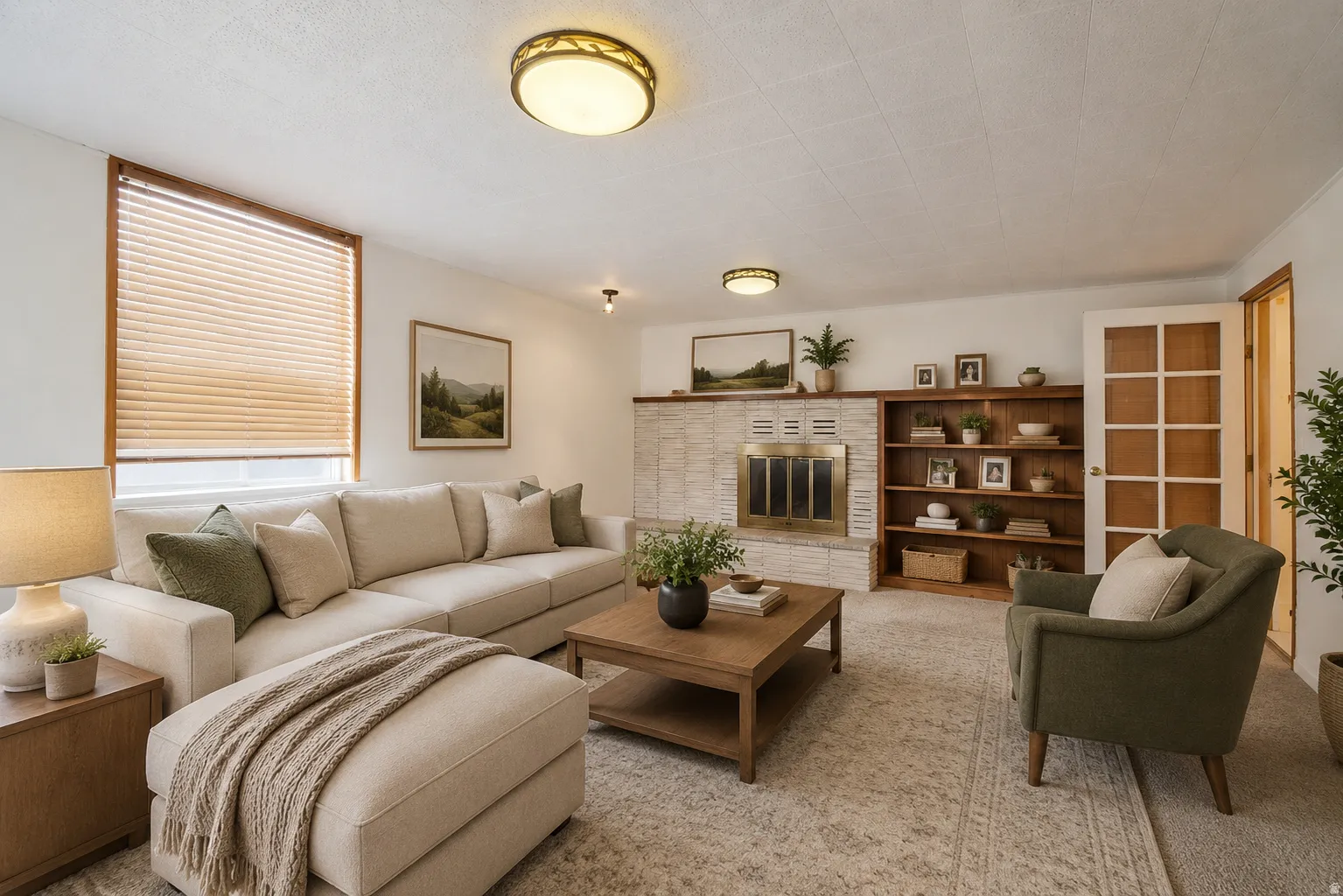 Family Room W/Gas Fireplace
