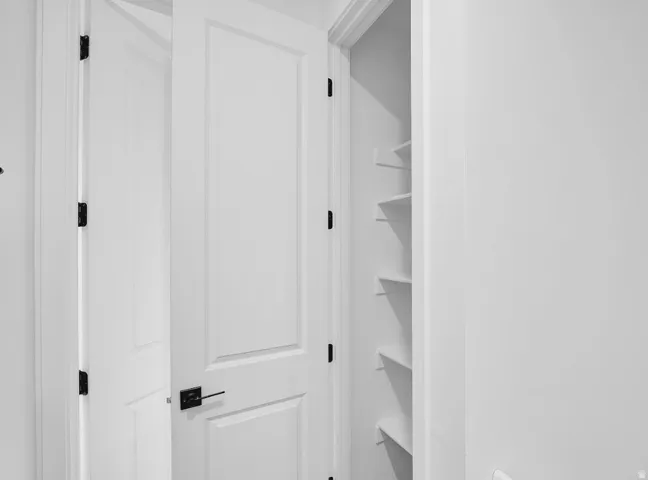 View of spacious closet