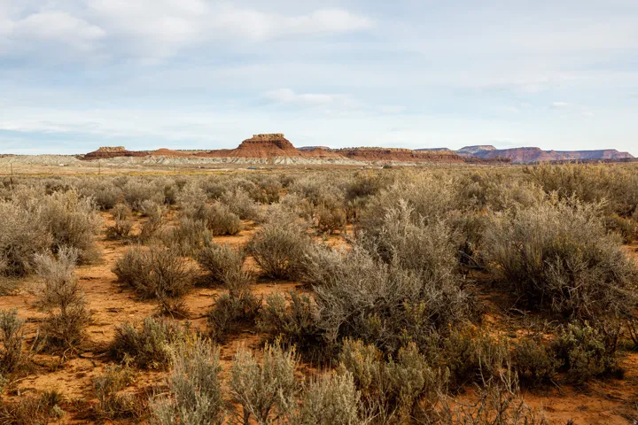 View of mountain backdrop