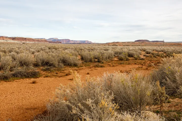 View of mountain background