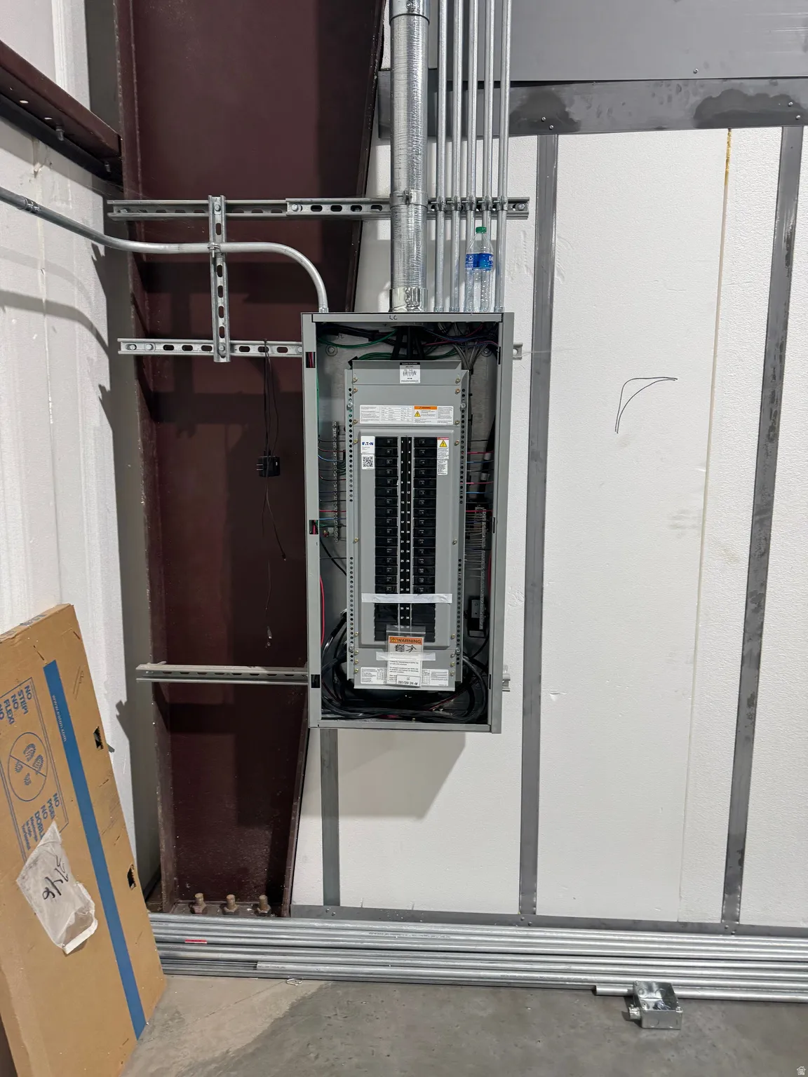 Utility room featuring electric panel