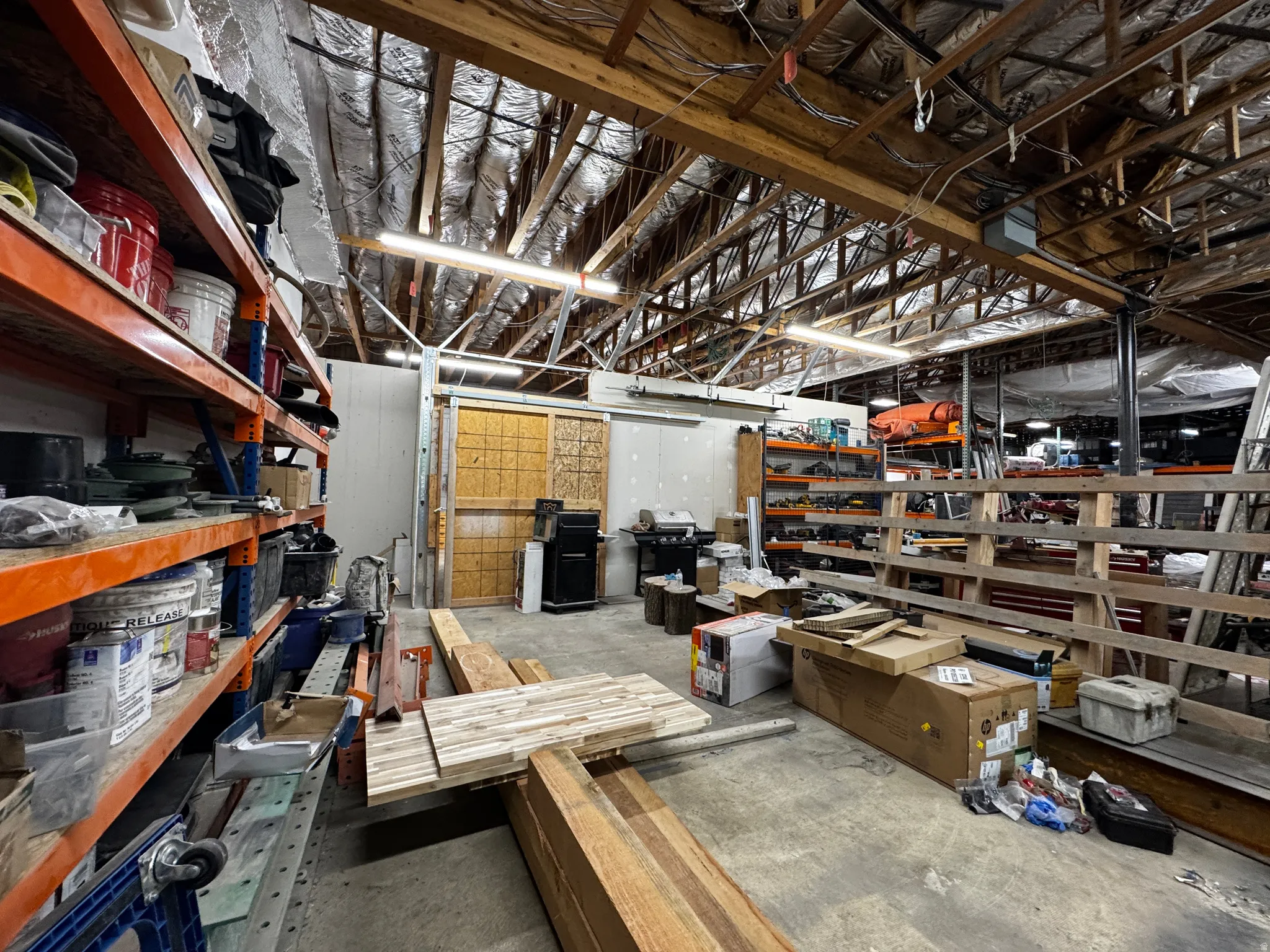 View of storage area