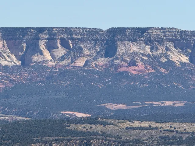 View of mountain backdrop