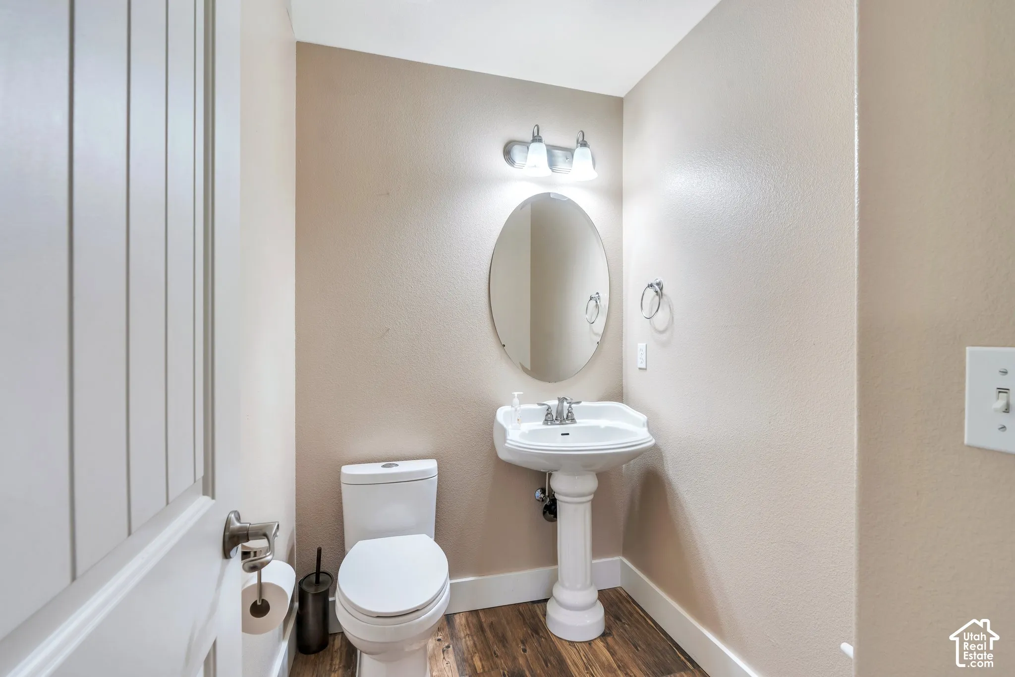 Main floor powder room