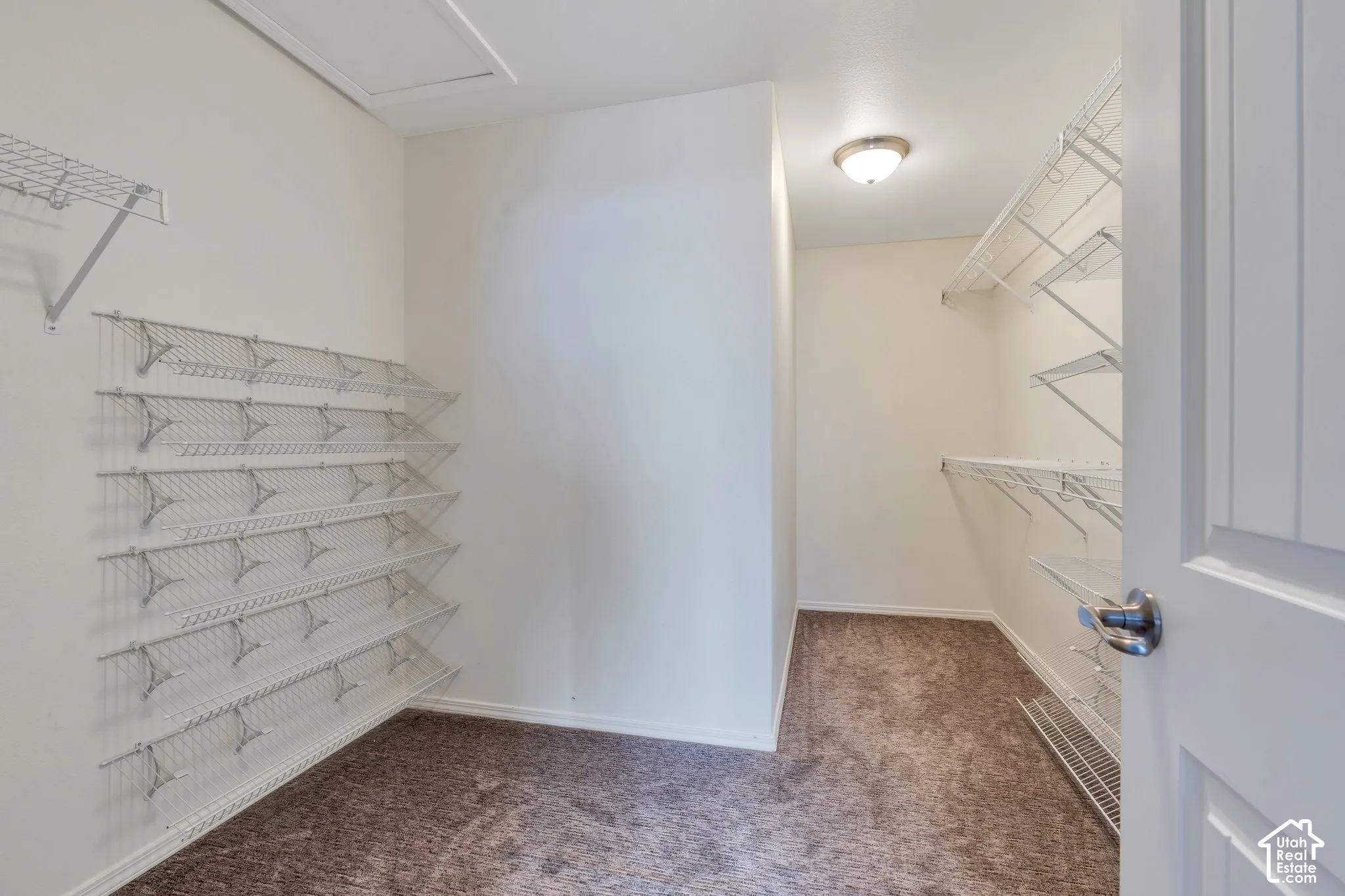 Large master closet