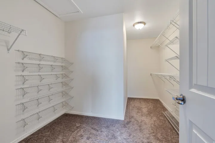 Large master closet