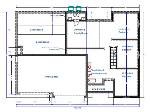 View of room layout