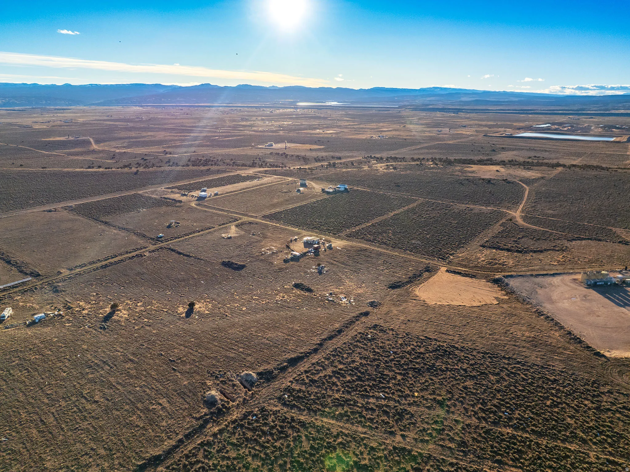 View of property location with rural landscape and mountains