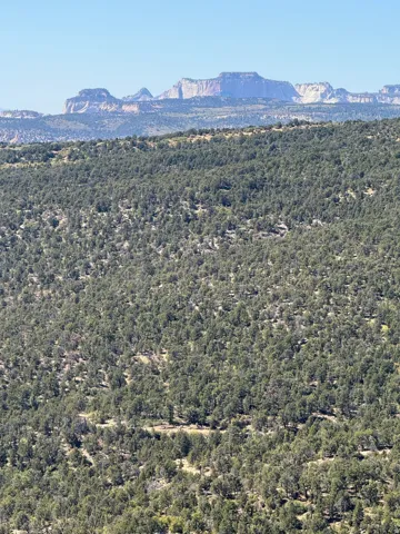 View of mountain backdrop