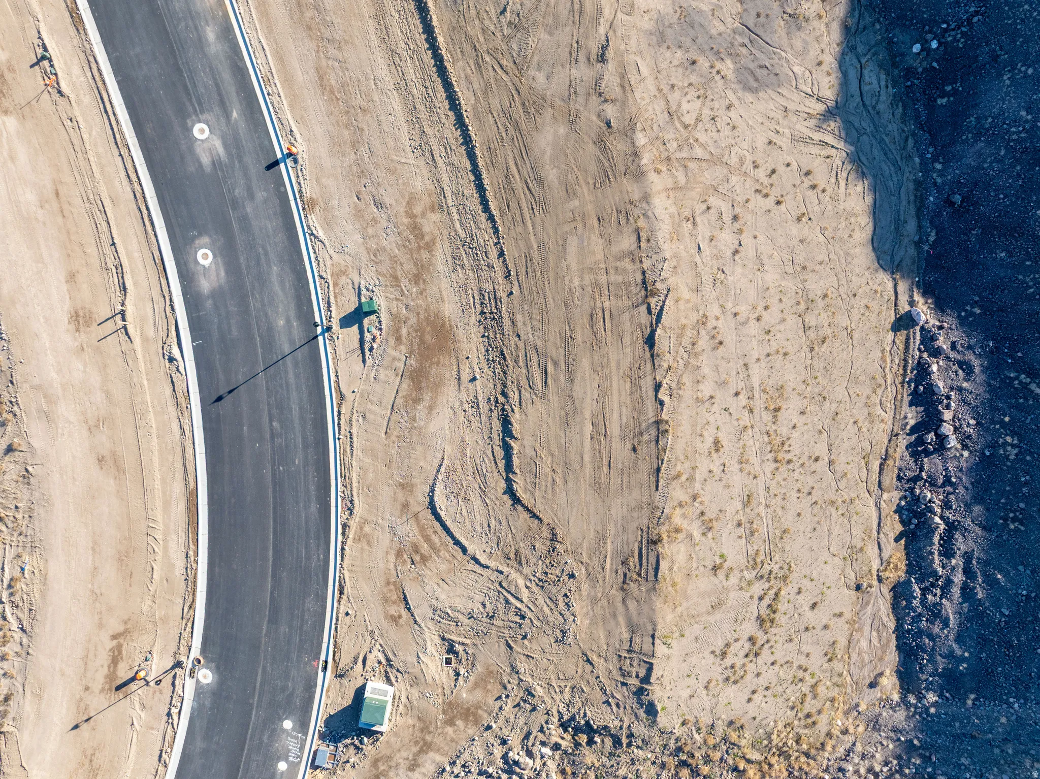 Aerial view of property's location