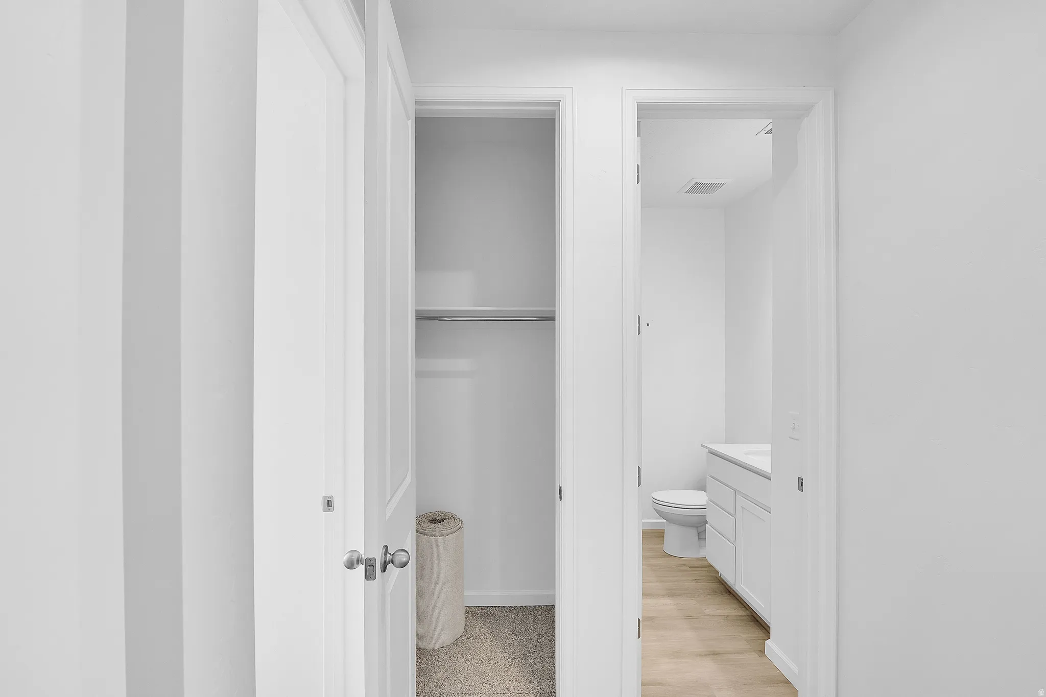View of closet