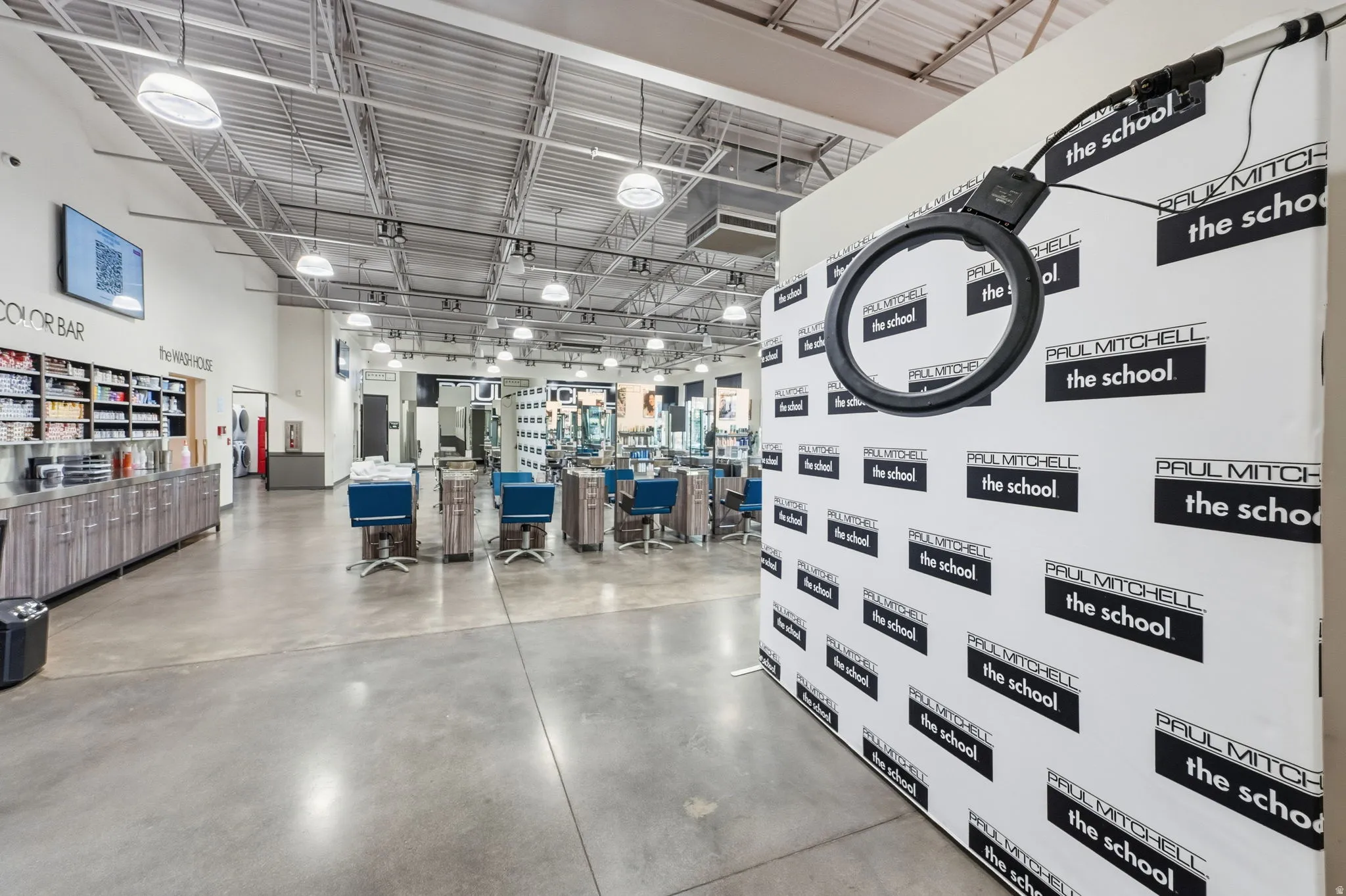 Miscellaneous room featuring a towering ceiling