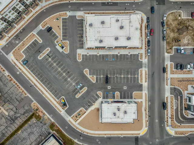Drone / aerial view