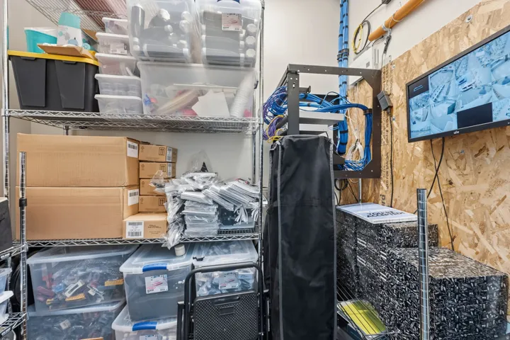 View of storage
