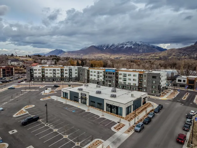 Bird's eye view of mountains
