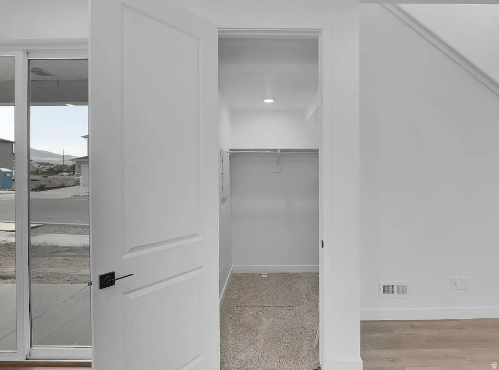 View of closet