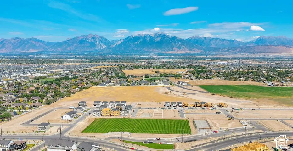Aerial view of mountains