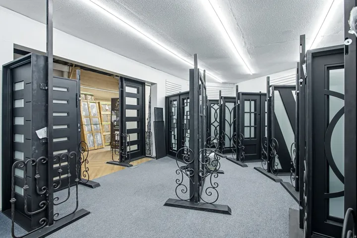 Workout area with a textured ceiling