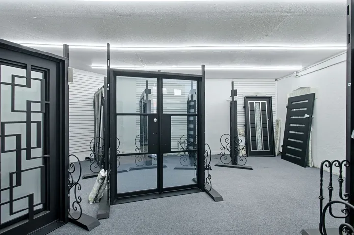 Workout area with a textured ceiling and carpet flooring