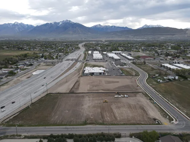 Bird's eye view of mountains